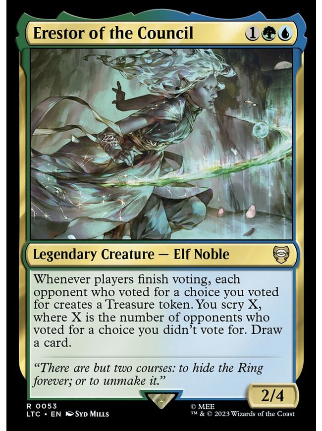 Erestor of the Council