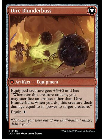 Dire Flail // Dire Blunderbuss