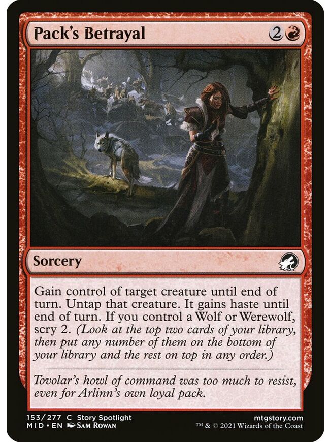Pack's Betrayal