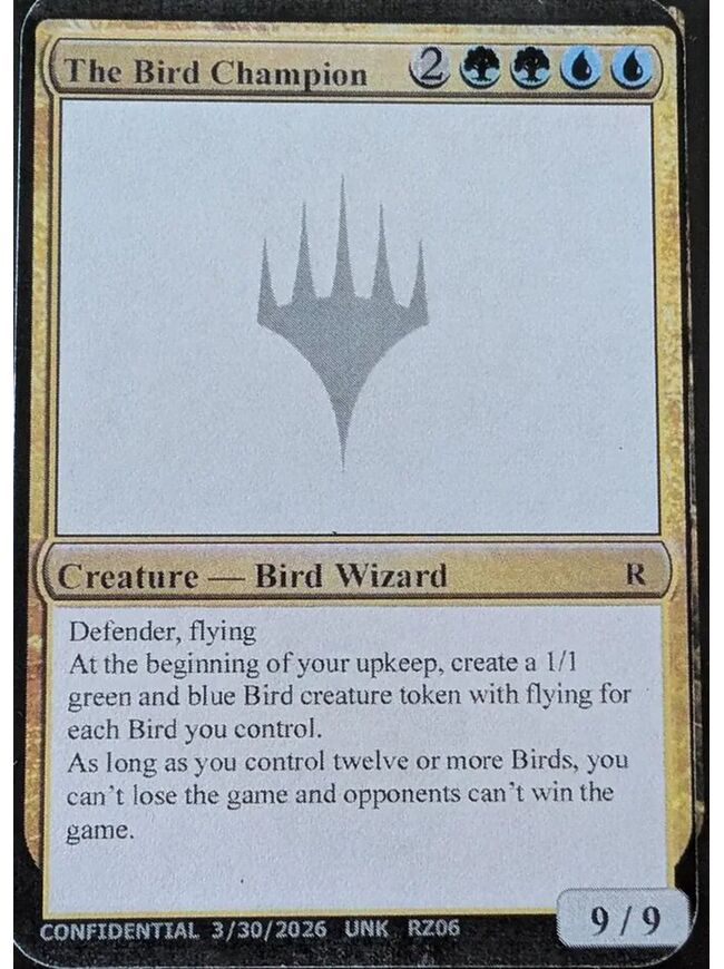 The Bird Champion