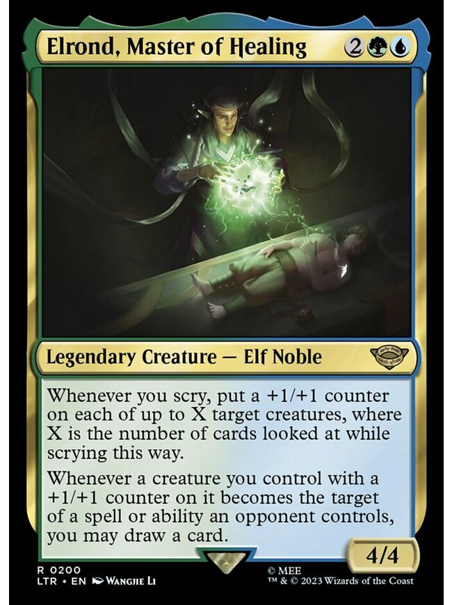 Elrond, Master of Healing