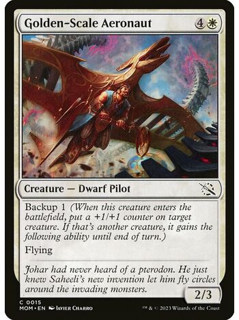Golden-Scale Aeronaut