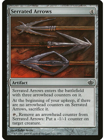 Serrated Arrows