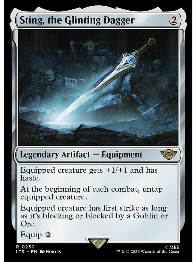 Sting, the Glinting Dagger