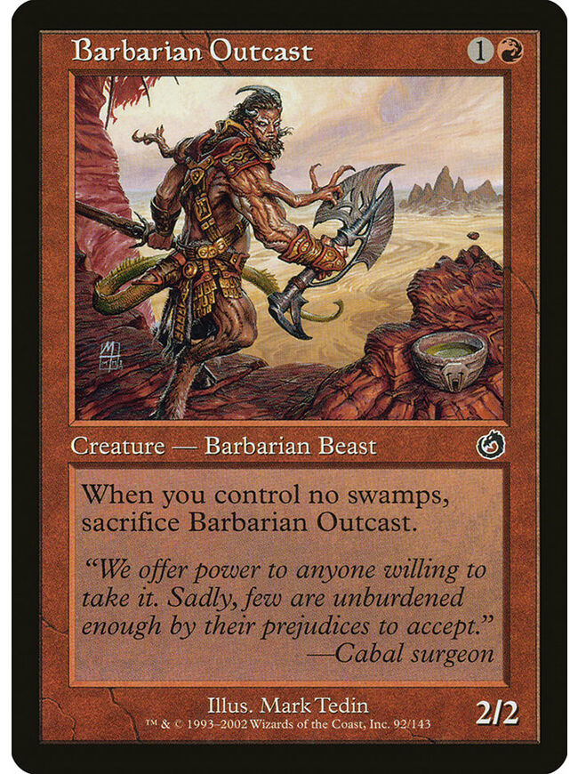 Barbarian Outcast