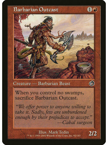 Barbarian Outcast