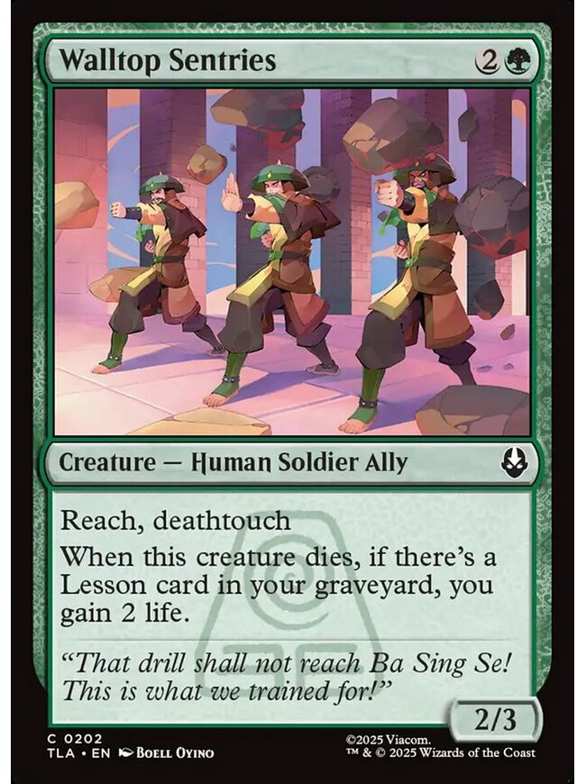 Walltop Sentries