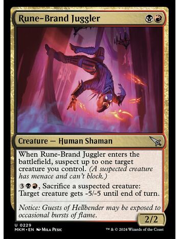 Rune-Brand Juggler