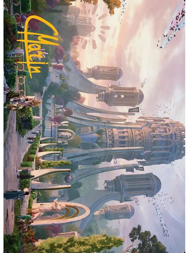 Command Tower // Command Tower (Art Series)