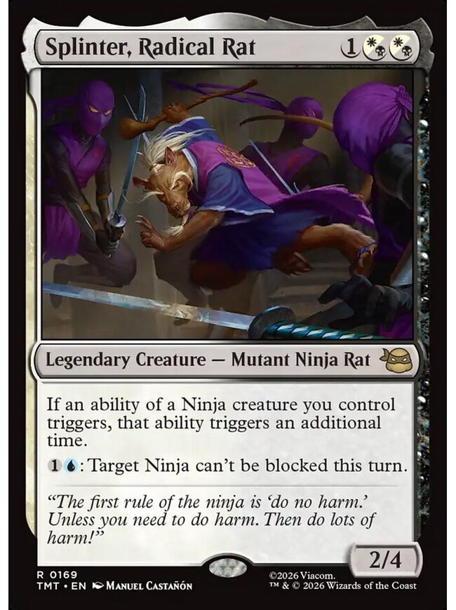 Splinter, Radical Rat