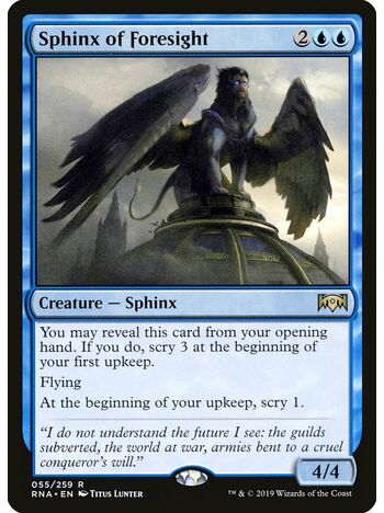 Sphinx of Foresight