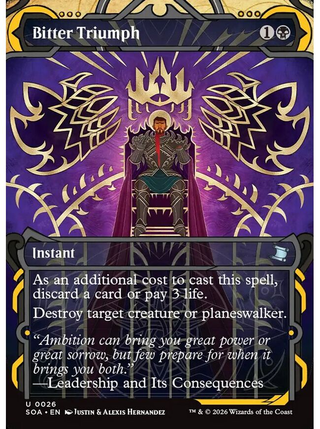 Bitter Triumph