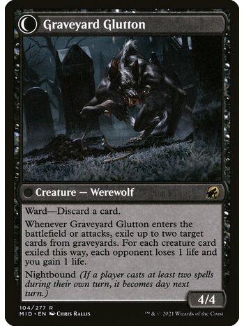 Graveyard Trespasser // Graveyard Glutton