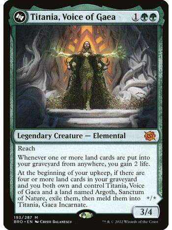 Titania, Voice of Gaea