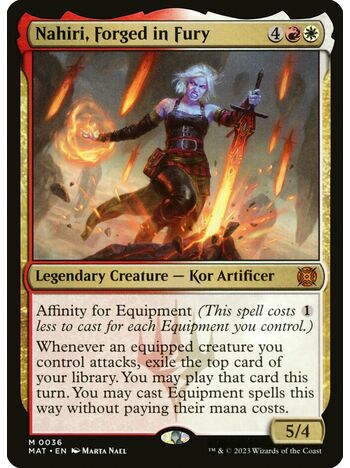 Nahiri, Forged in Fury