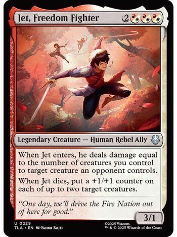 Jet, Freedom Fighter