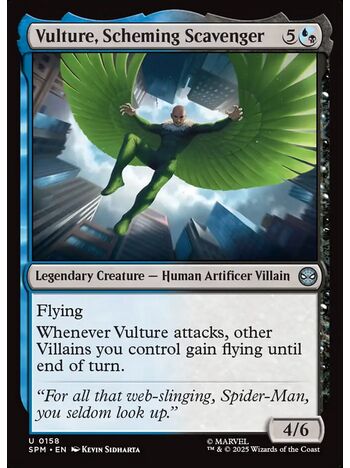 Vulture, Scheming Scavenger