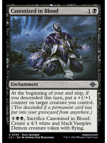 Canonized in Blood