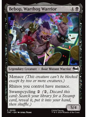 Bebop, Warthog Warrior