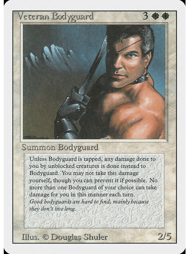Veteran Bodyguard
