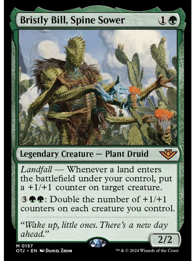 Bristly Bill, Spine Sower
