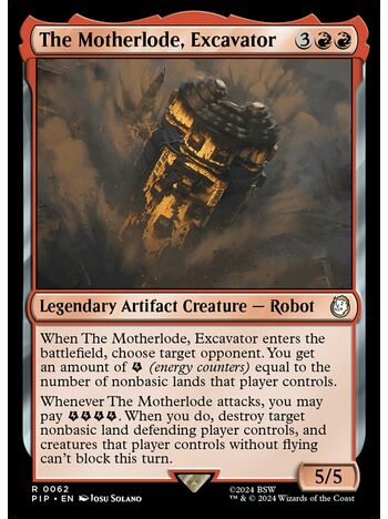The Motherlode, Excavator