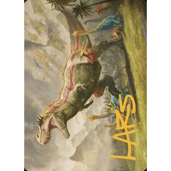 Ghalta, Stampede Tyrant // Ghalta, Stampede Tyrant Token (Art Series)