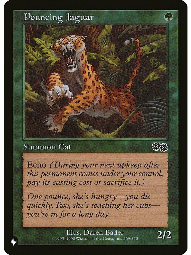 Pouncing Jaguar