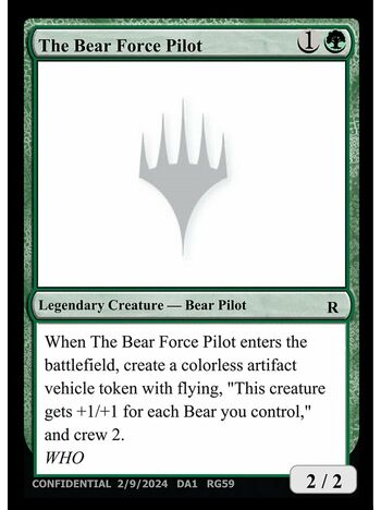 The Bear Force Pilot