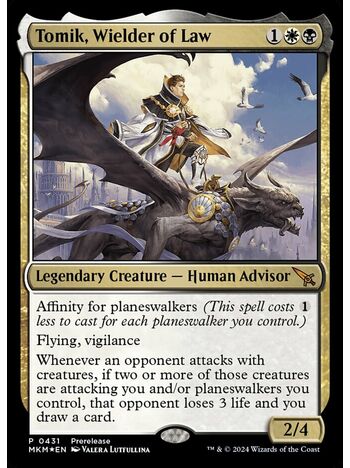 Tomik, Wielder of Law