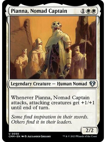 Pianna, Nomad Captain