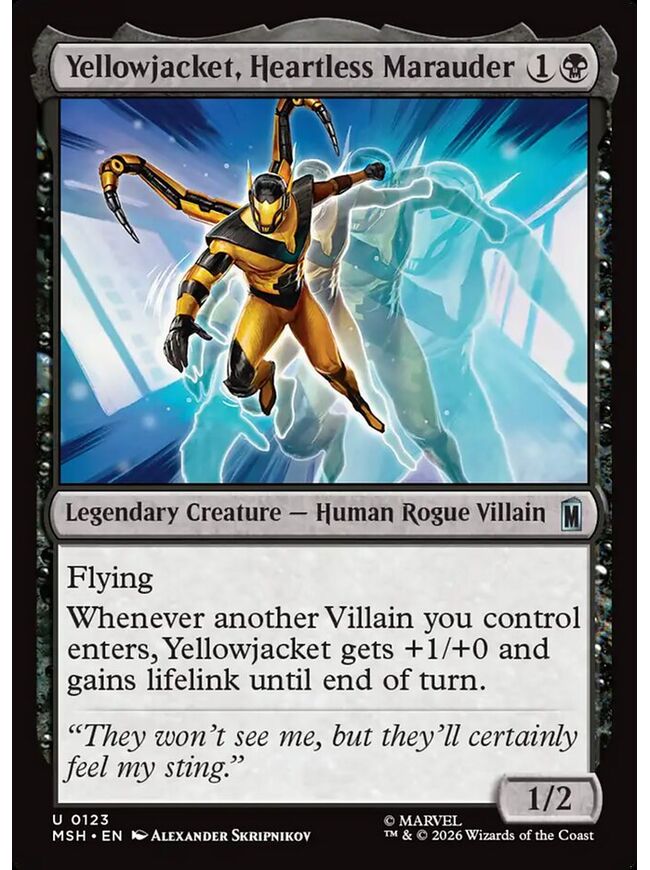 Yellowjacket, Heartless Marauder