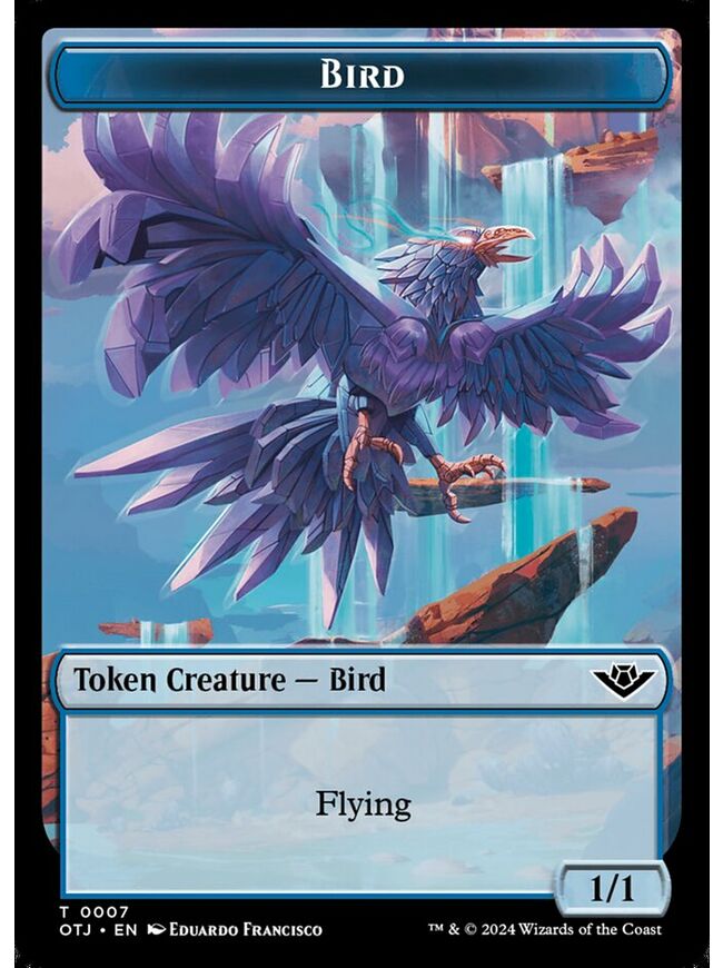 Bird Token (1/1) (Blue)