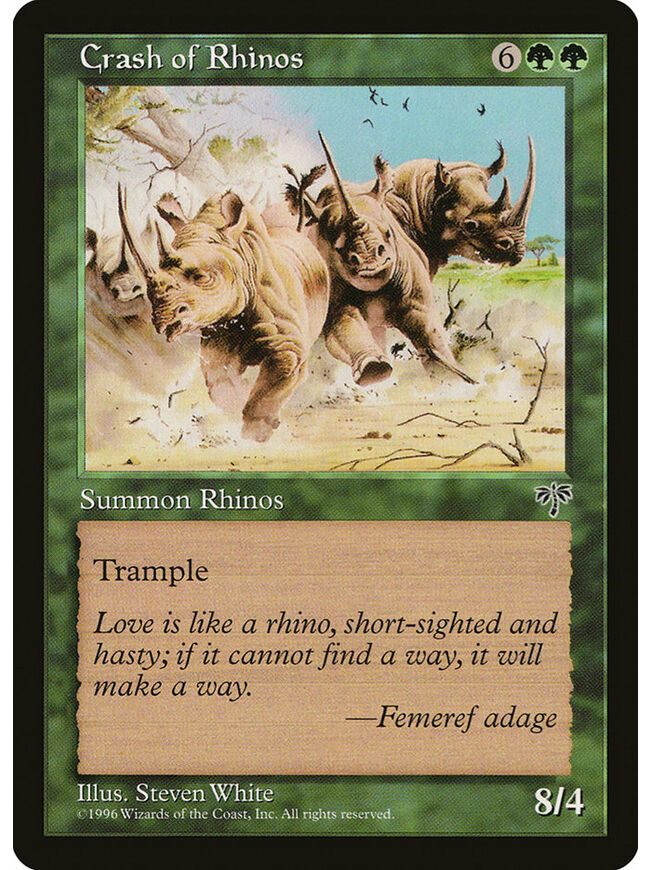 Crash of Rhinos