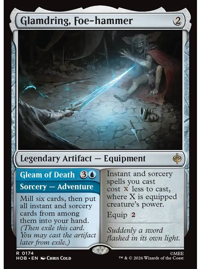 Glamdring, Foe-hammer // Gleam of Death