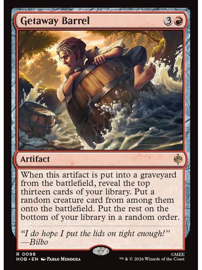 Getaway Barrel