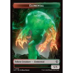 Elemental Token (5/5) (Red/Green)