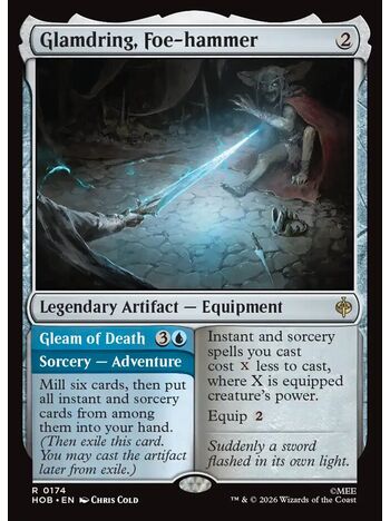 Glamdring, Foe-hammer // Gleam of Death