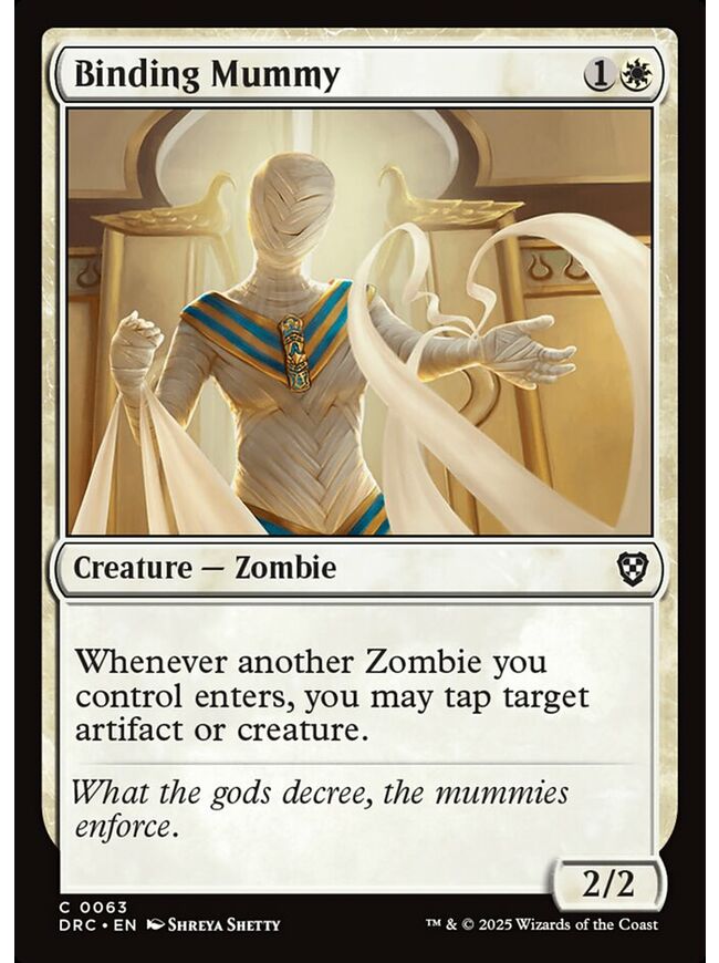 Binding Mummy