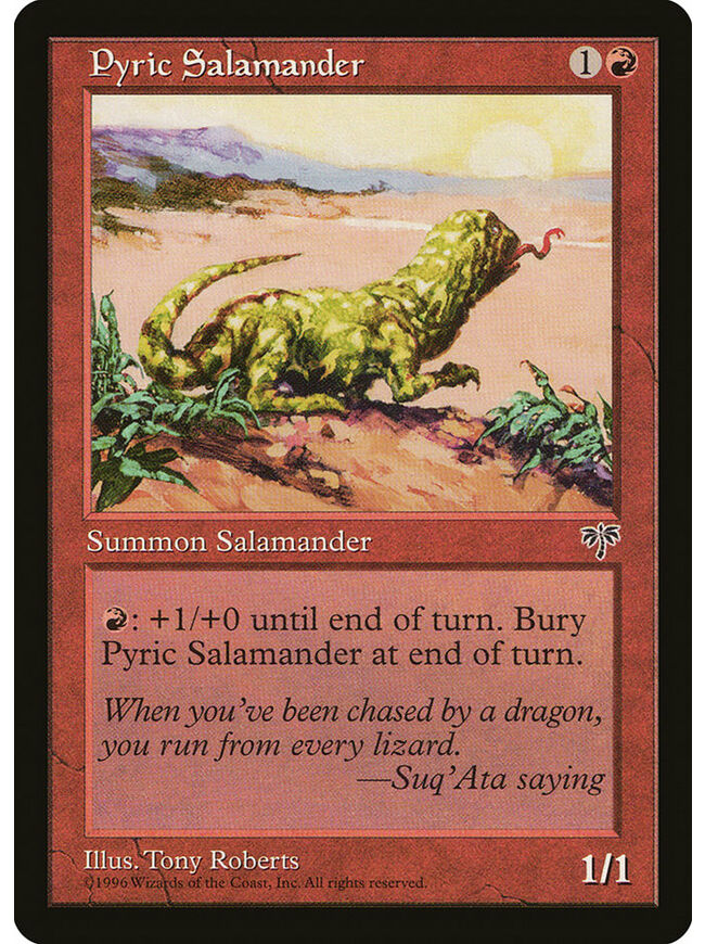 Pyric Salamander