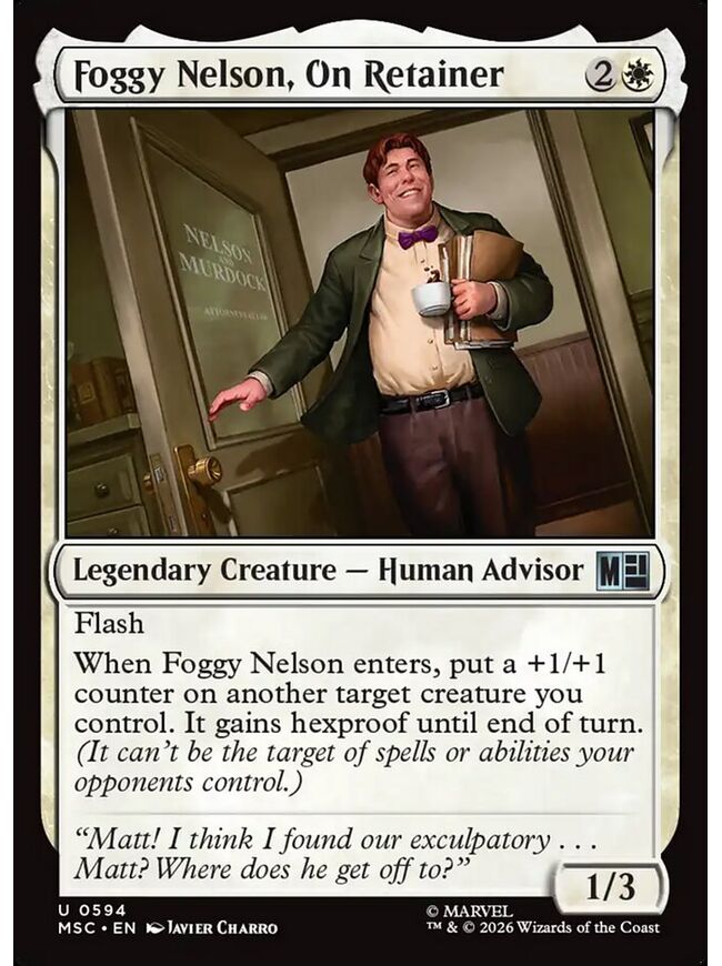 Foggy Nelson, On Retainer
