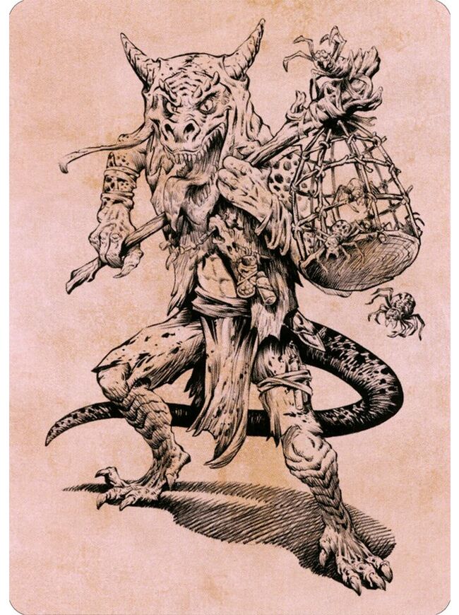 Taunting Kobold // Taunting Kobold (Art Series)