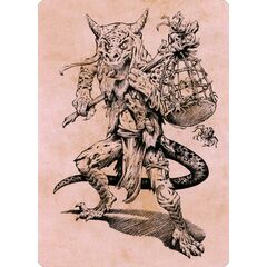 Taunting Kobold // Taunting Kobold (Art Series)
