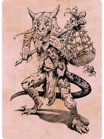 Taunting Kobold // Taunting Kobold (Art Series)