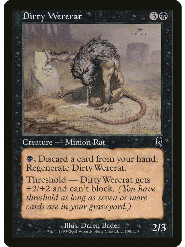 Dirty Wererat
