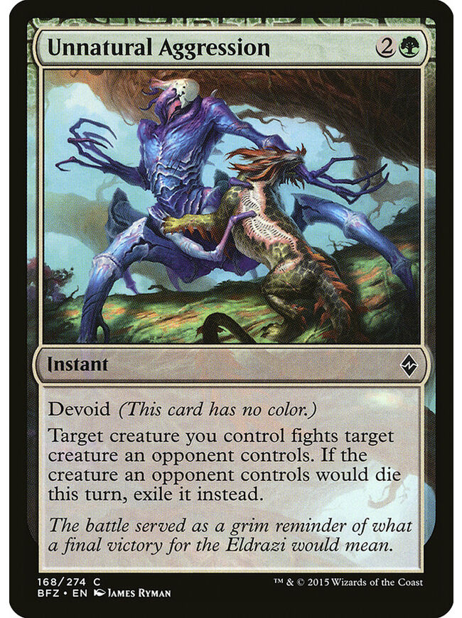 Unnatural Aggression