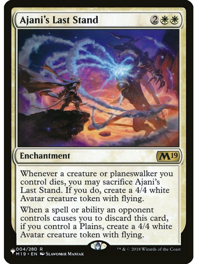 Ajani's Last Stand