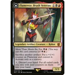 Flamewar, Brash Veteran // Flamewar, Streetwise Operative