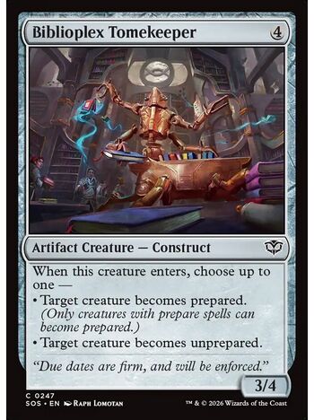 Biblioplex Tomekeeper