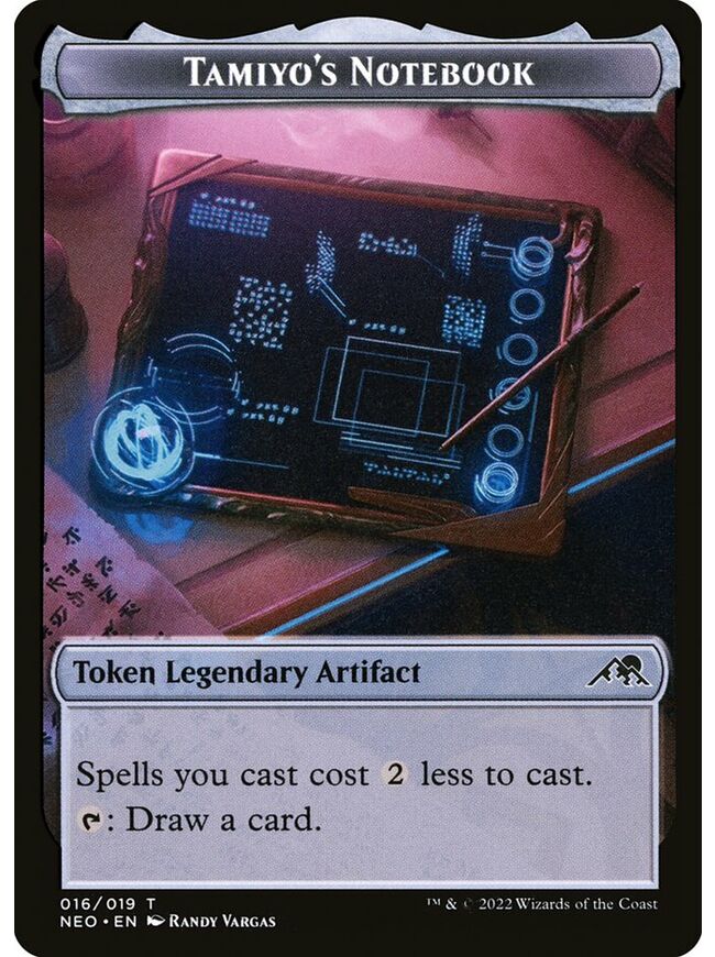 Tamiyo's Notebook Token